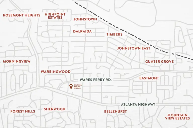 Map of Dalraida Community